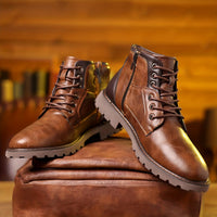 Laurens Boots with Zip Front