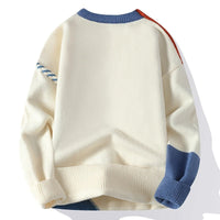 Laurent | Men's Patchwork Colourblock Sweater