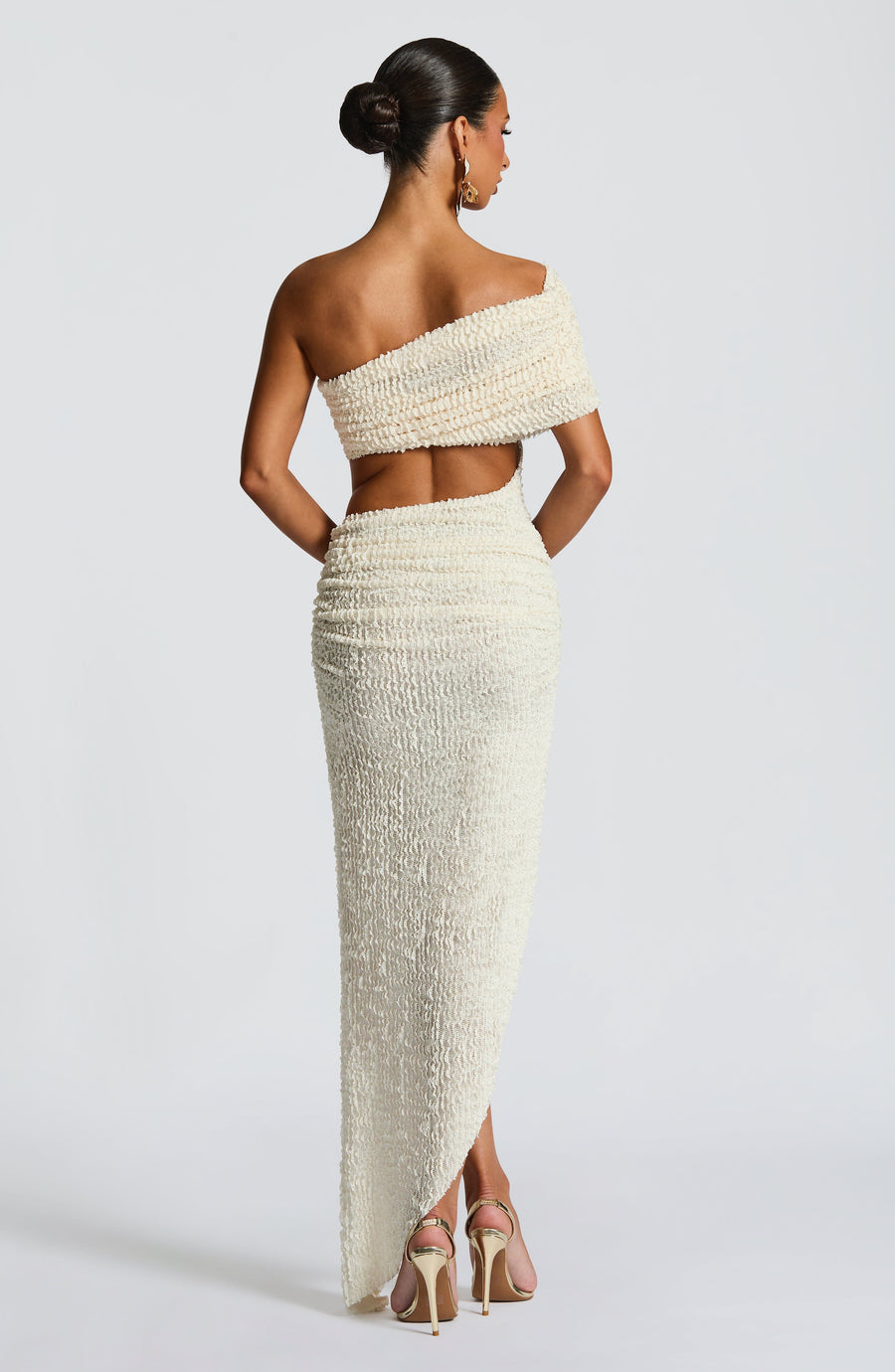 Mallory Midi Dress – Ivory