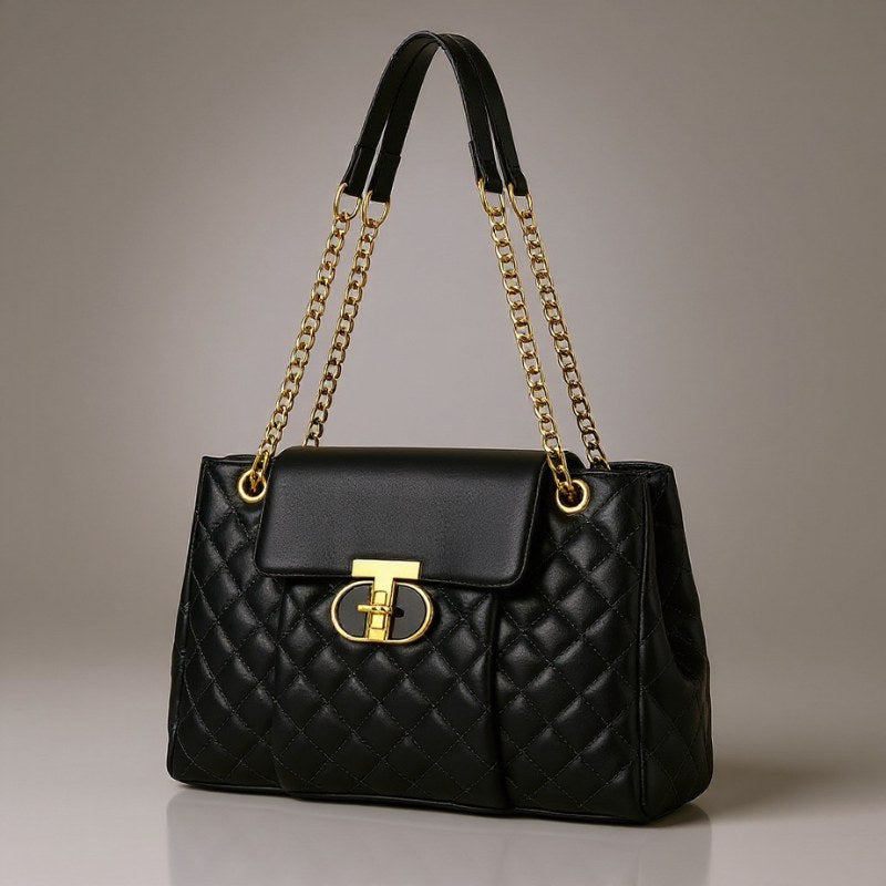 Le Cadenas Bag in Charcoal