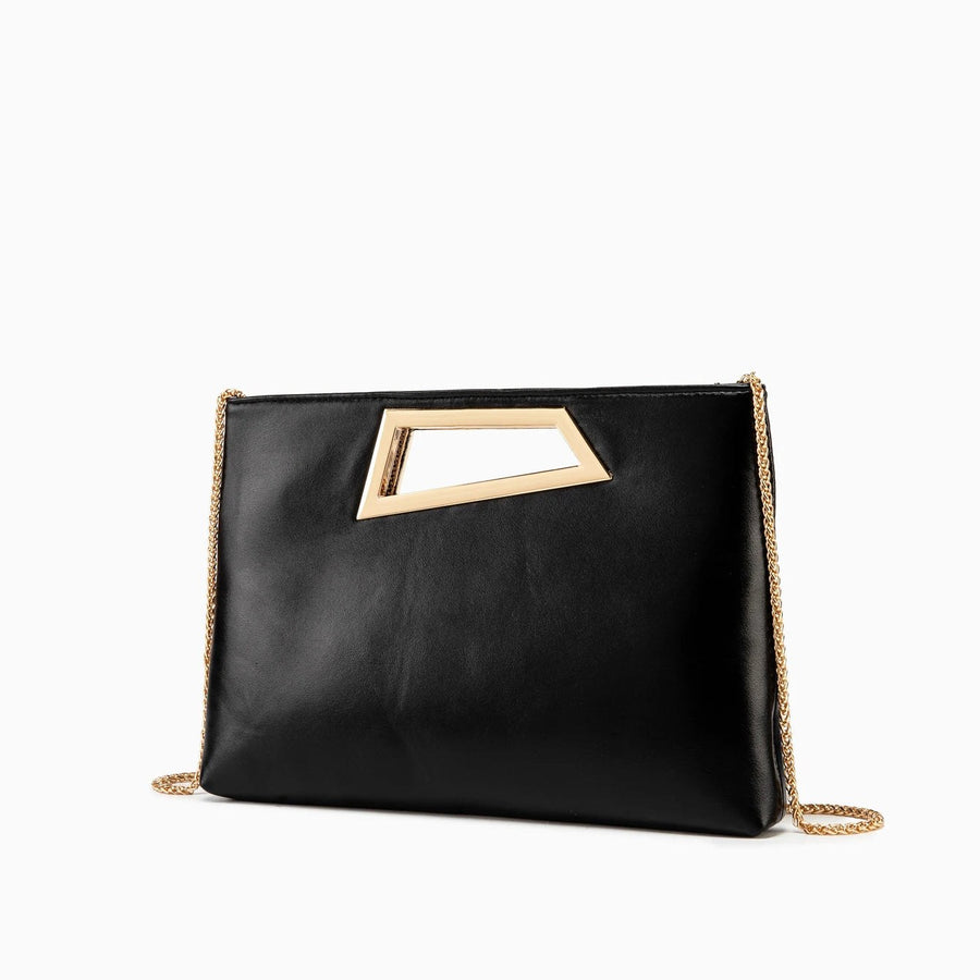 Le Céleste Clutch in Charcoal