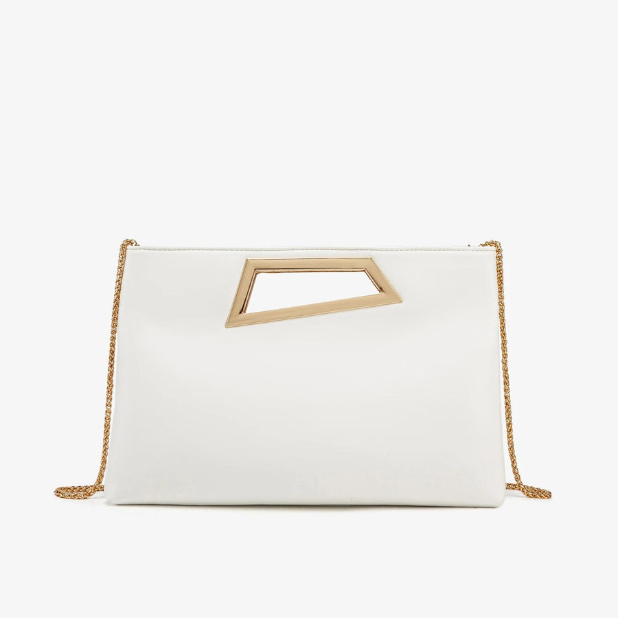 Le Céleste Clutch in Pearl