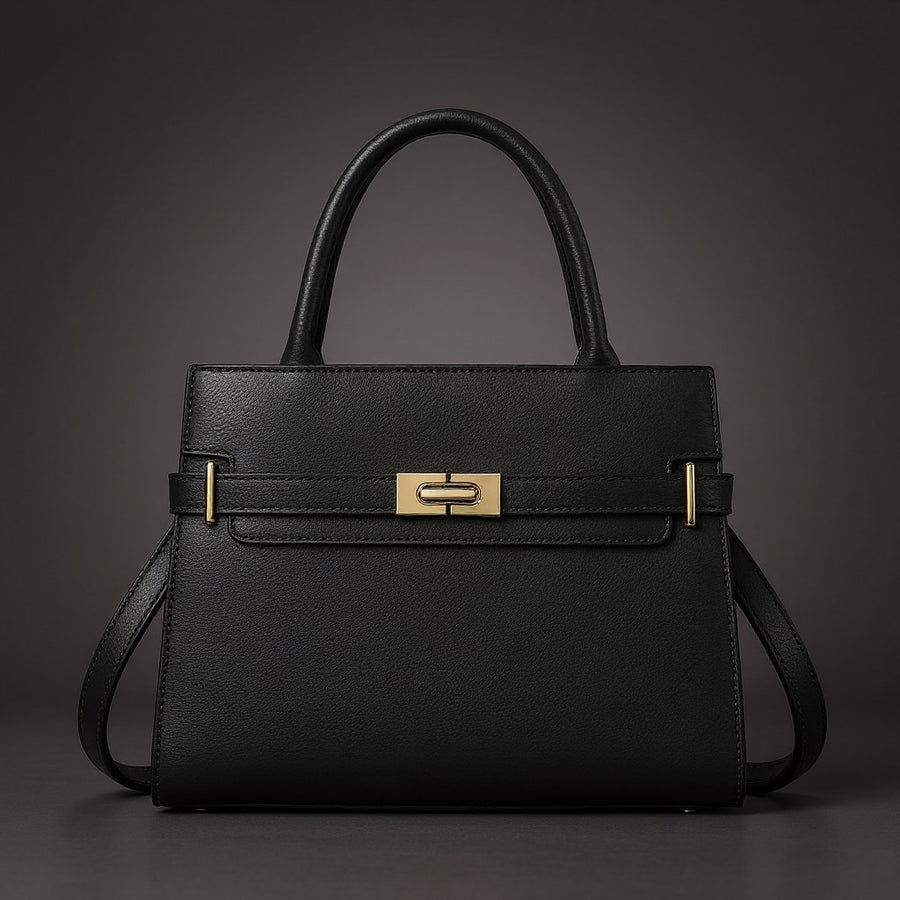 Le Classique Handbag in Charcoal