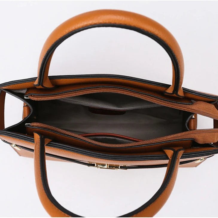 Le Classique Handbag in Sienna  Brown