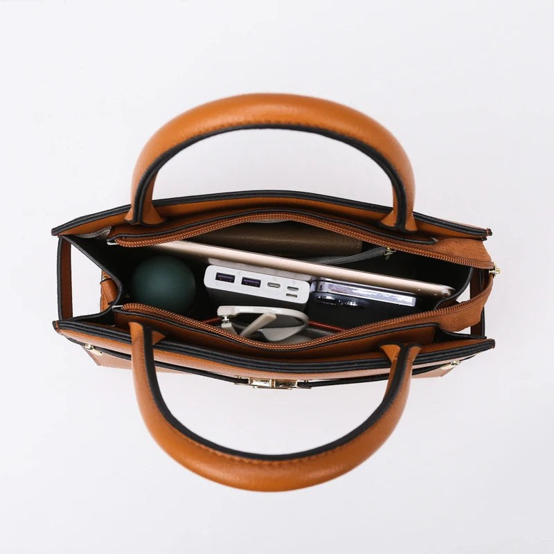 Le Classique Handbag in Sienna  Brown