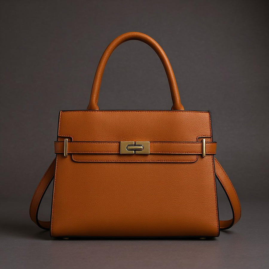 Le Classique Handbag in Sienna  Brown