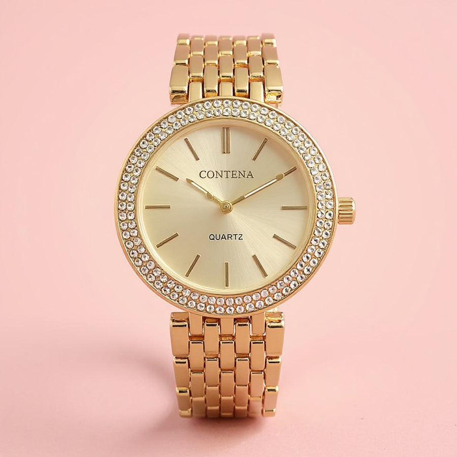 Le Contena Wristwatch, 38mm in Gold