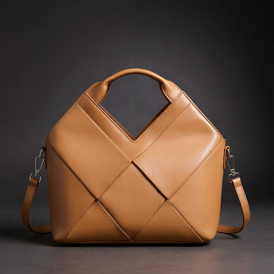 Le Contour Handbag in Apricot