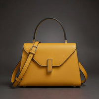 Le Dauphine Handbag in Soft Lemon