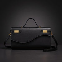 Le Solène Handbag in Charcoal