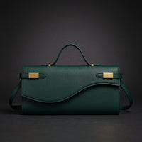 Le Solène Handbag in Emerald