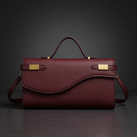 Le Solène Handbag in Maroon