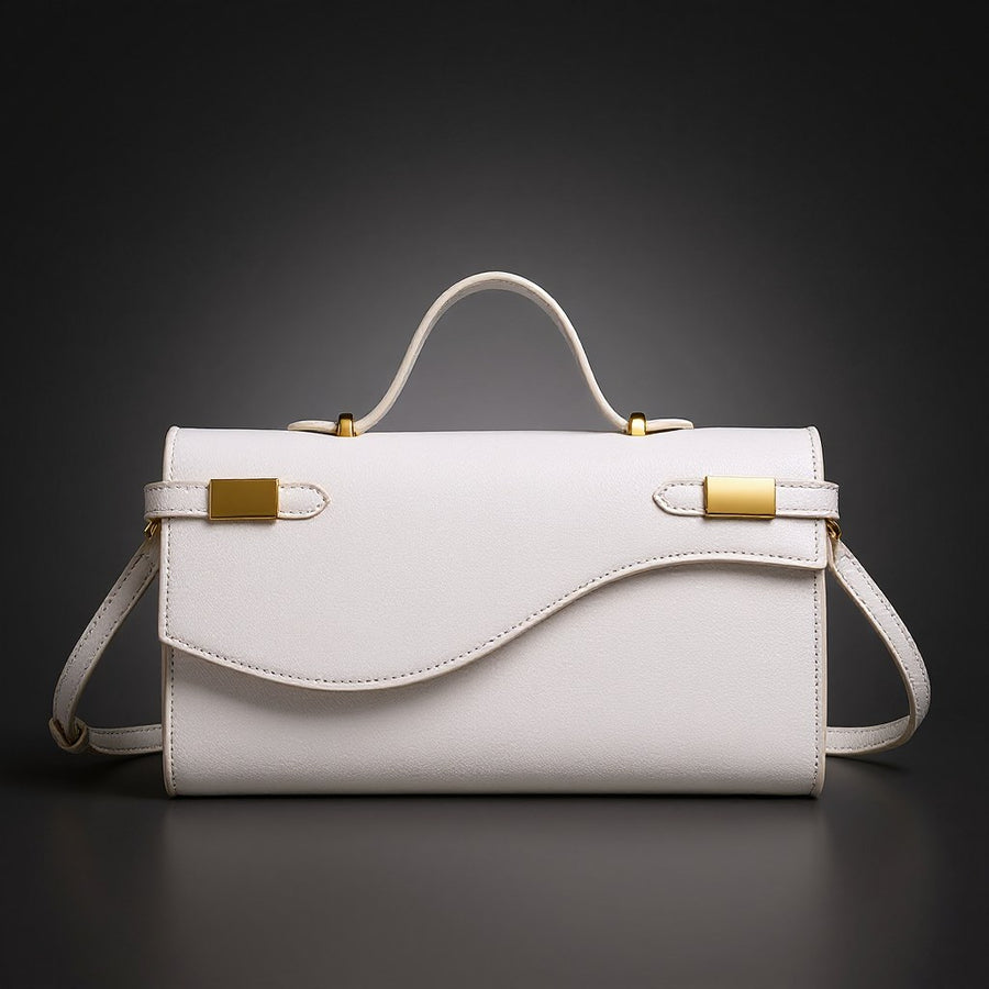 Le Solène Handbag in Pearl
