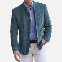 Leander Jacket in Blue