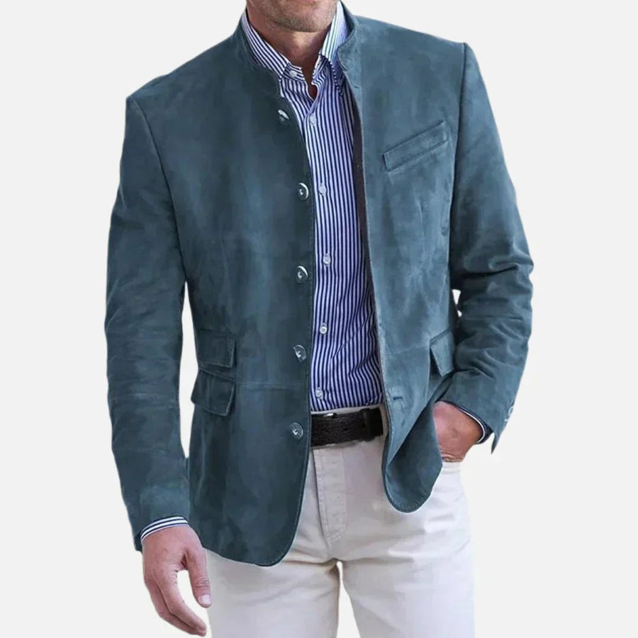 Leander Jacket in Blue