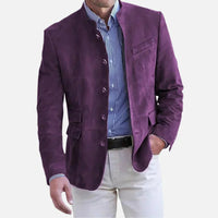 Leander Jacket in Purple