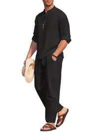 Leander Set in Black