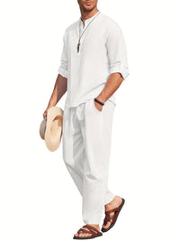 Leander Set in White
