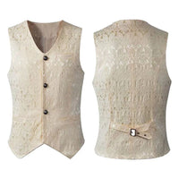 Leander Vest in White