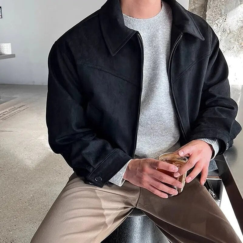 Leander Vintage Jacket in Black