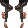 Leila Elegant Lace Leggings
