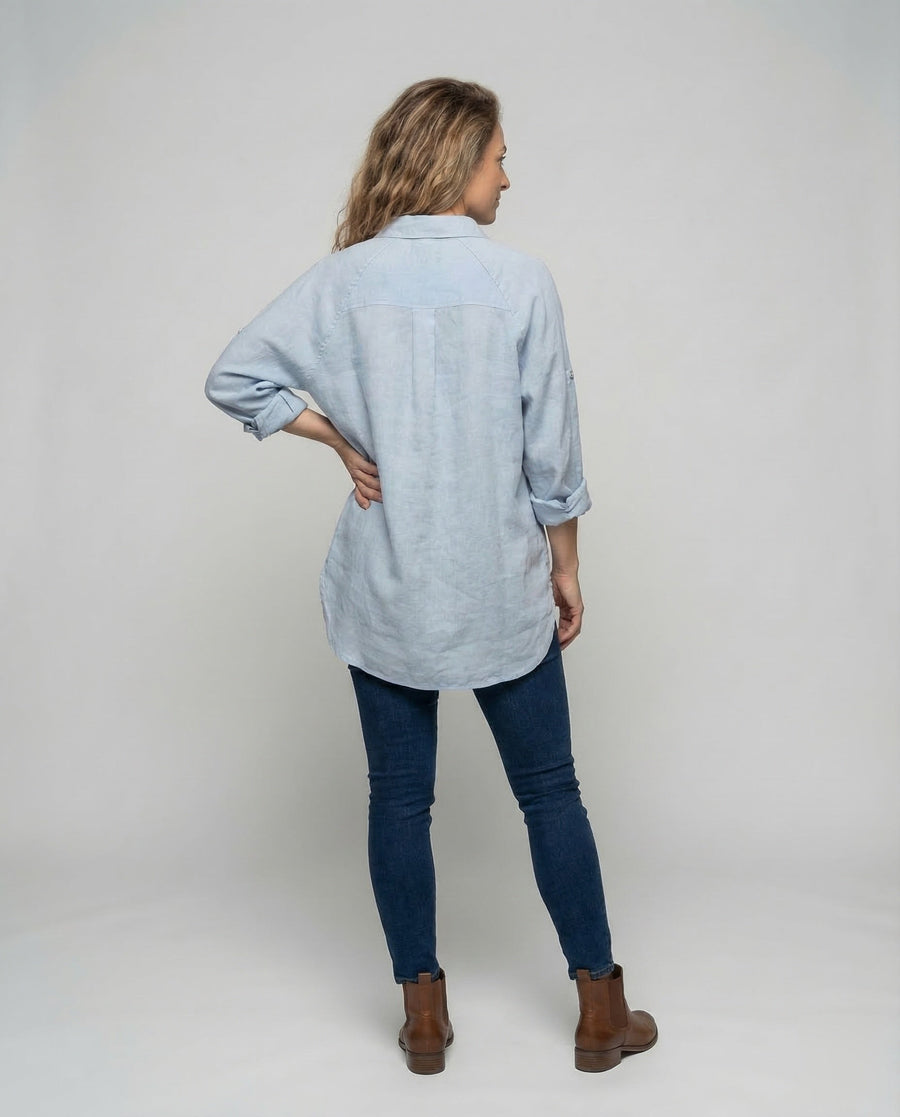Leila Shirt with Oversized