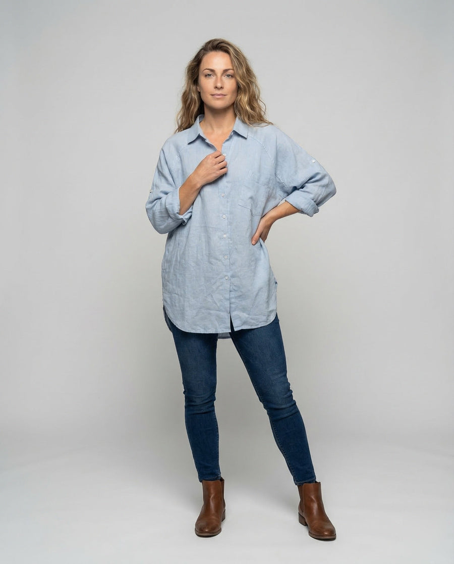 Leila Shirt with Oversized