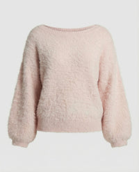 Lena Sweater with Oversized in Pink