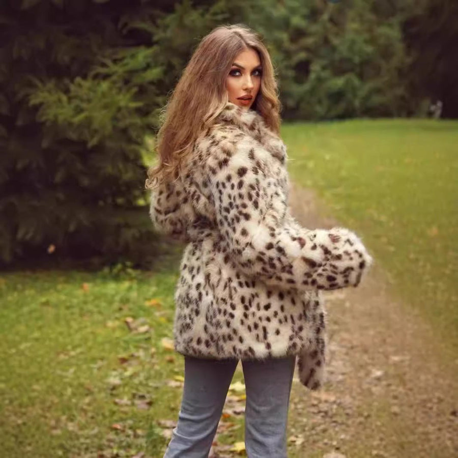 Leonie Elegant Coat with Belted