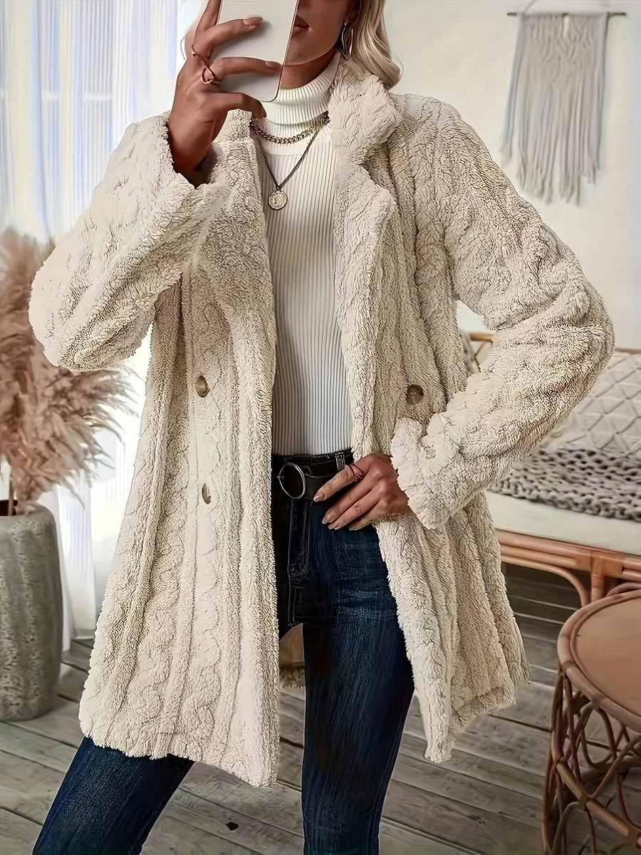 Leonie Elegant Jacket in Cream
