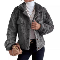 Leonie Jacket with Oversized in Brown