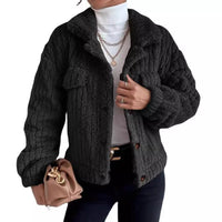 Leonie Jacket with Oversized in Brown