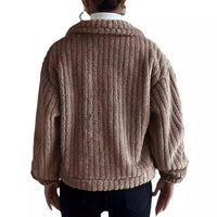 Leonie Jacket with Oversized in Brown