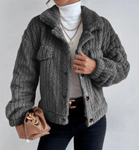 Leonie Jacket with Oversized in Dark Grey