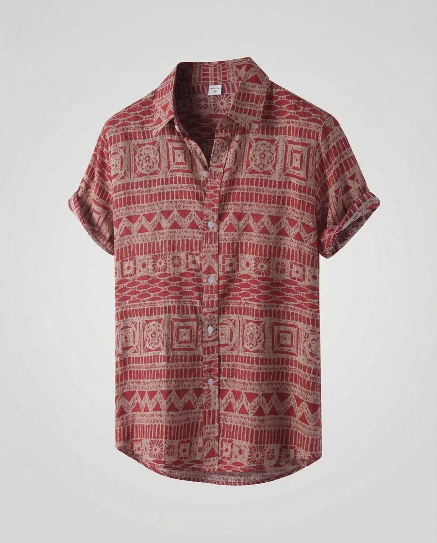 Leopold Linen Shirt in Black