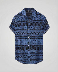 Leopold Linen Shirt in Grey