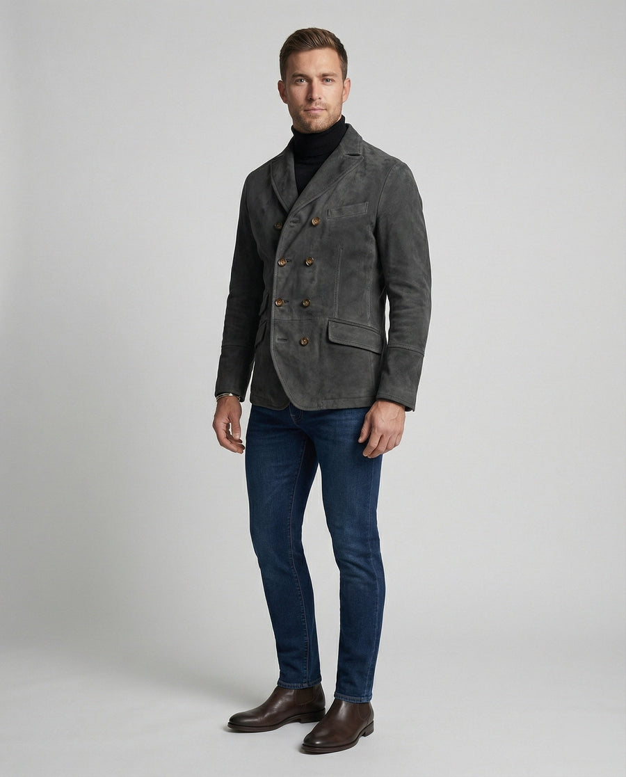 Levi Blazer in Grey