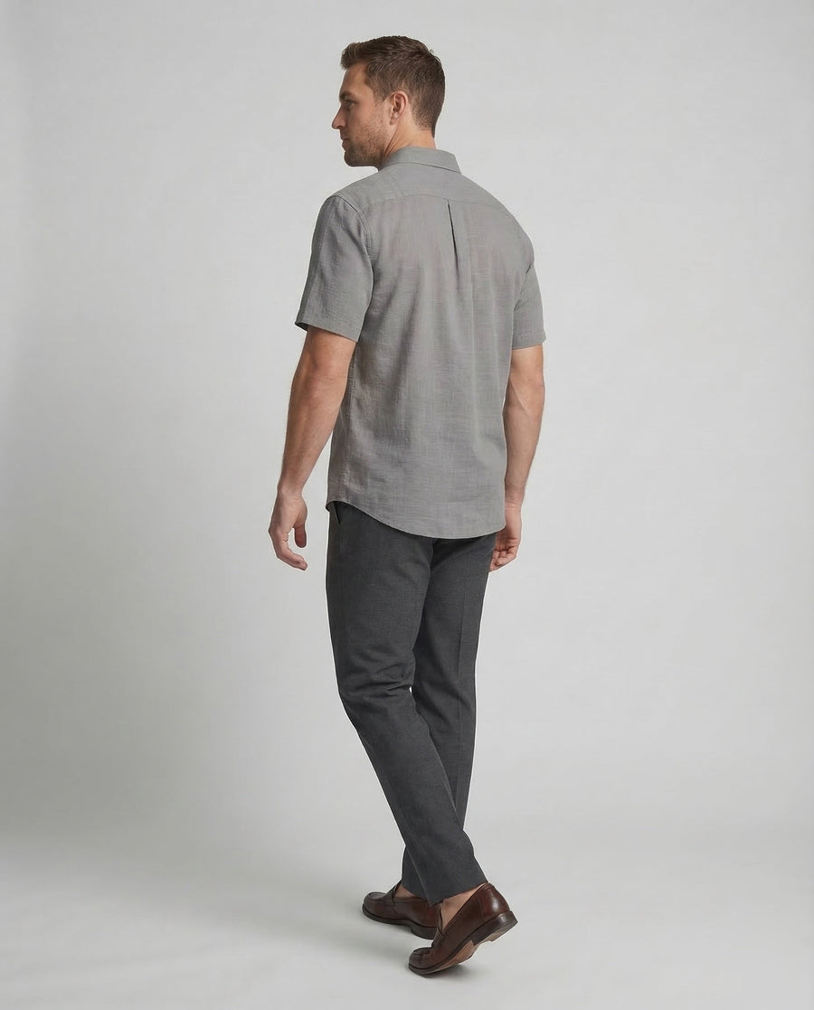 Levi Linen Shirt with Short Sleeve