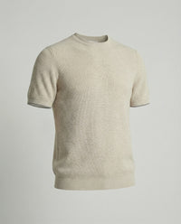 Levi Linen T-Shirt in Khaki
