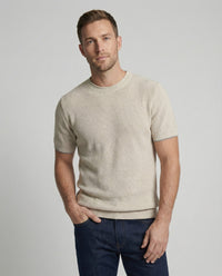 Levi Linen T-Shirt in Khaki