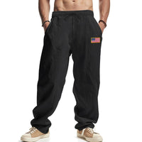 Levi Relaxed Linen Trousers with Elastic Waist