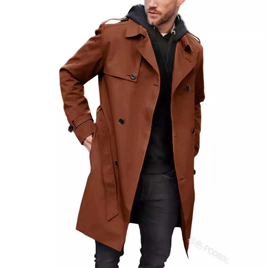 Levi Trench Coat with Pockets