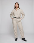 Lia Casual Linen Blouse