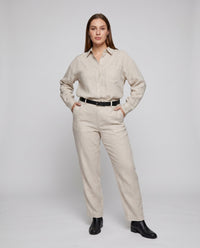 Lia Casual Linen Blouse