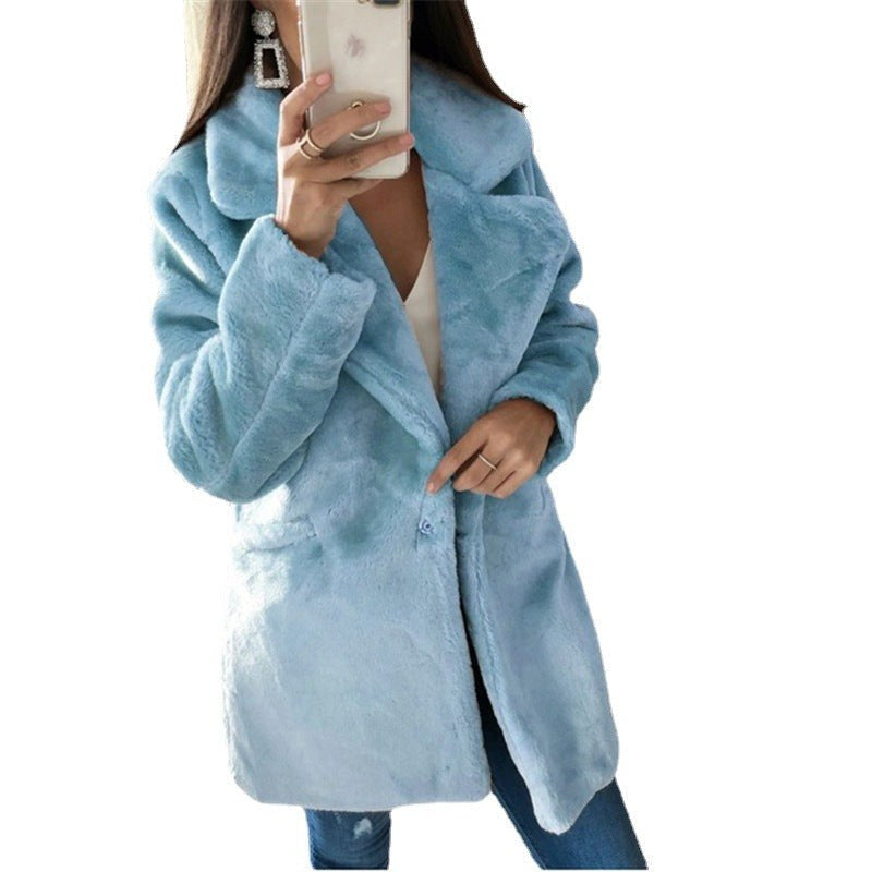 Lia Elegant Jacket with Pockets in Grey