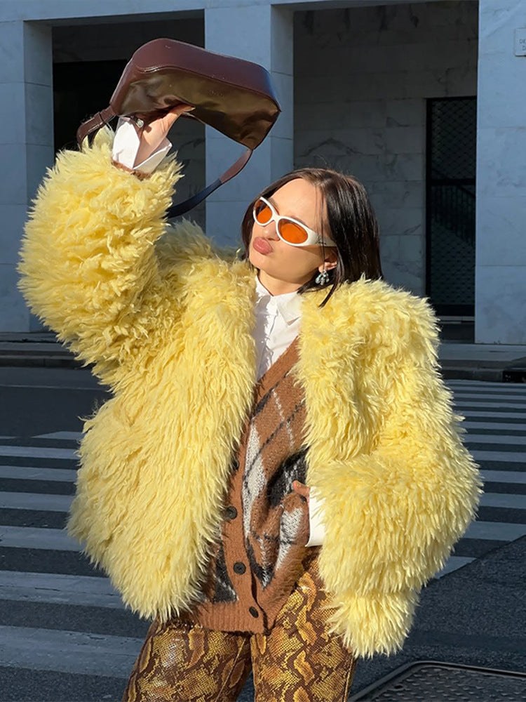 Lia Jacket in Yellow