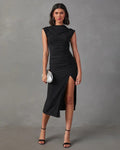 Lia Sheath Dress with Side Split