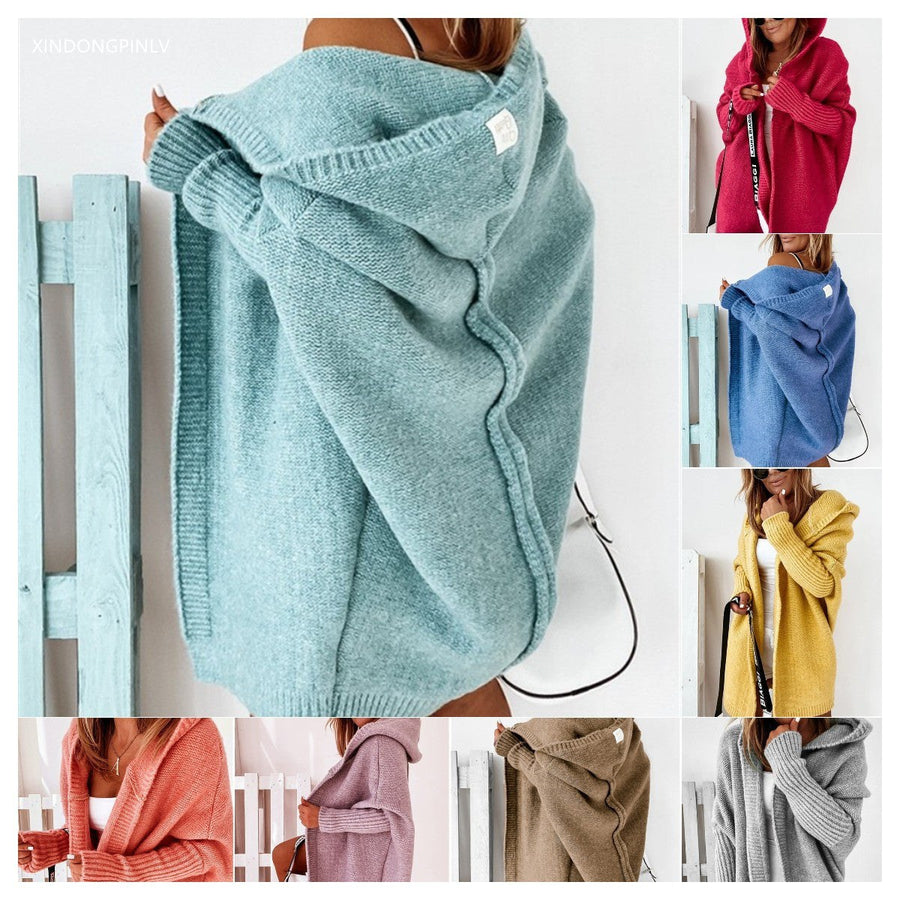 Liana Knit Cardigan with Hood