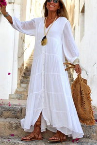 Liana Linen Maxi Dress