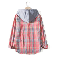 Liana Shirt with Hood in Khaki